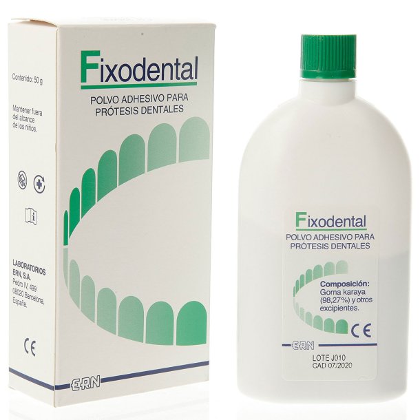 Pulver til tandproteser FIXODENTAL 50g