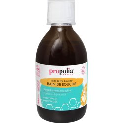 Økologisk Xylitol Munnvann PROPOLIA Propolis &amp; Mint 300 ml.