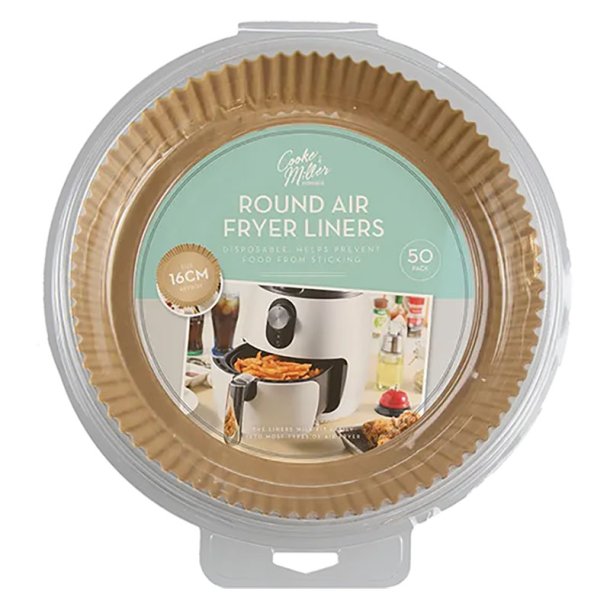 Air Fryer papier Ø16 cm  50 pcs.  cuisine facile sans nettoyage