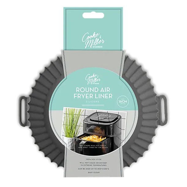 Moule en silicone air fryer Ø16 cm  réutilisable et facile à nettoyer