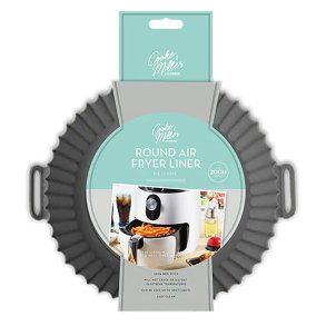 Moule en silicone pour air fryer Ø20 cm  réutilisable et parfait pour les air fryers plus grands