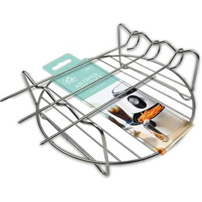 Grille pour air fryer avec brochettes Ø19 cm  double niveau et capacité supplémentaire
