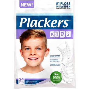 Tandtr�d til b�rn PLACKERS Kids Tandtr�dsb�jler � 24 stk.
