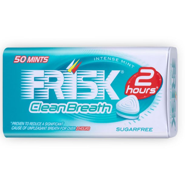 FRISK Pastiller Clean Breath Eucalyptus � sukkerfrie pastiller (35 g) i boks