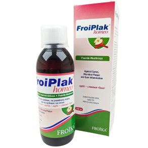 Xylitol & Fluor Mundskyl FROIPLAK FroiPlak Homeo Apple & Cinnamon � 250 ml