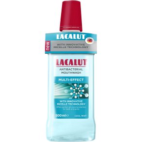 LACALUT Antibacterial Mundskyl Multi-Effect � Avanceret mundpleje med micelle-teknologi