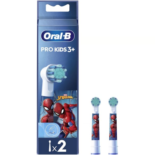 Oral-B Spider-Man PRO B�rstehoder til Barn 2 stk.