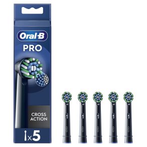 Oral-B PRO CrossAction Borsthuvuden BLACK 5 st.