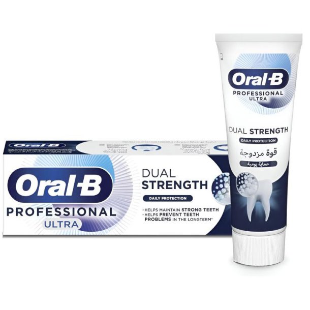 ORAL-B Professional Dentifrice Ultra Dual Strength � Daily Protection (75 ml.)