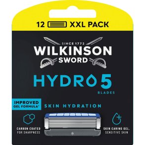 Wilkinson Sword Hydro 5 Barberblade � XXL Pack (12 stk.)