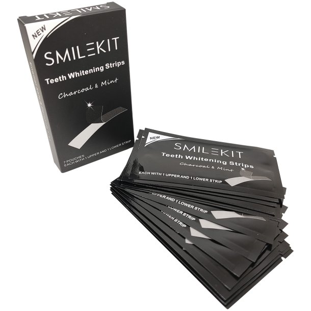 Tandblegning Strimler SmileKit Whitening Strips