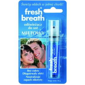 Fresh Breath Munspray Mint � Frisk andedräkt på några sekunder (10 ml.)