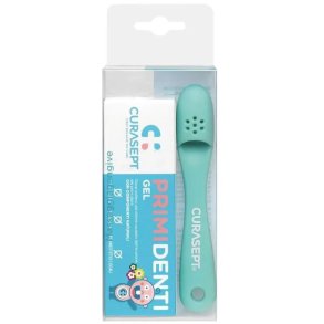 Curasept Primidenti Teething Gel (30 ml.) + Siliconen Vingerborstel