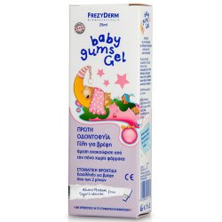 Skånsom lindring til ømme gummer FREZYDERM Baby Gums Gel (25 ml)