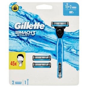 Gillette Mach3 Start Barberskraber Inkl. 3 Barberblade