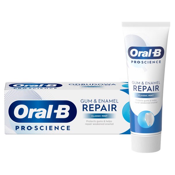 ORAL-B ProScience Gum &amp; Enamel Repair � Classic Mint (75 ml.)