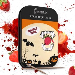 Wunder Tandstikker med smag Strawberry-Sour � Metal�ske 100 stk.