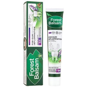 Kopi af Forest Balsam tandpasta mod bl�dende tandk�d � Effektiv pleje og beskyttelse (75 ml.)