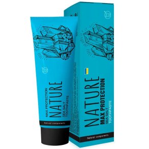 Hydroxyapatite Tandpasta BIOTON Nature Max Protection tandpasta � med havsalt, xylitol og frisk citrus (100 ml.)