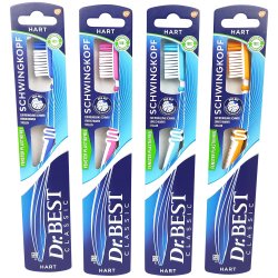 Dr. Best hrda tandborsten Schwingkopf hrda borst