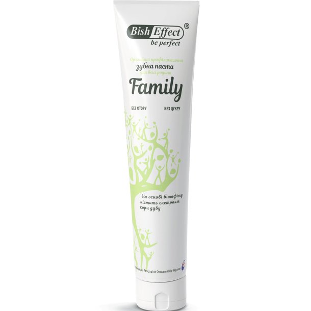 Bish Effect Family Hammastahna � Hell�varainen fluorittoman hampaidenhoito koko perheelle (125 ml.)