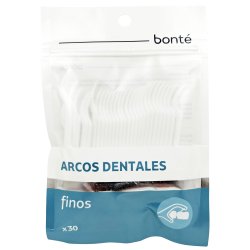 Tandtr�dsb�jler Bont� Arcos Dentales Fine Tandstikker med Tandtr�d � 30 stk.