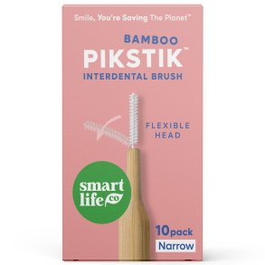 SmartLifEco PikStik™ Narrow – Bambus Mellanrumsborstar ISO 1 (10 st.)