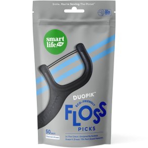 SmartLifeCo DuoPik Tanntr�db�yler Charcoal � Dobbelt-tr�det. (50 stk.)