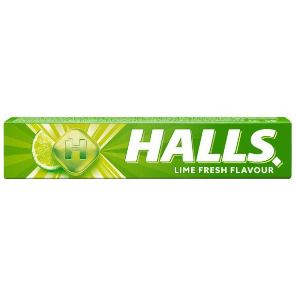 HALLS Keelpastilles Lime Fresh Flavour 33.5g