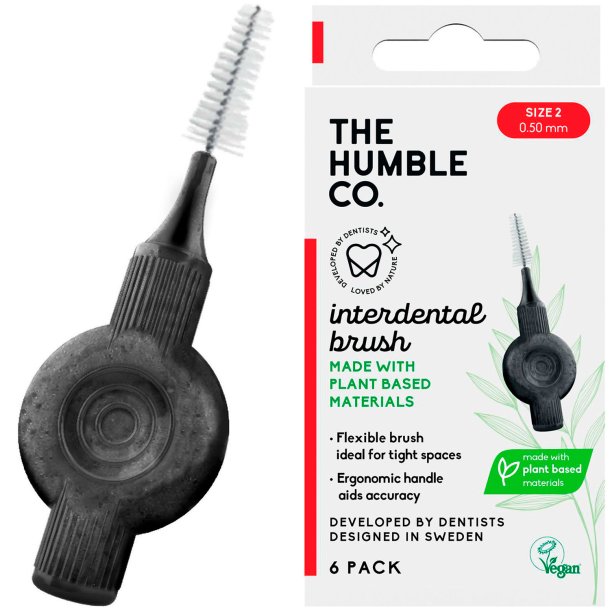 Humble Co. Plantebaserte Interspace-brster 0,50 mm