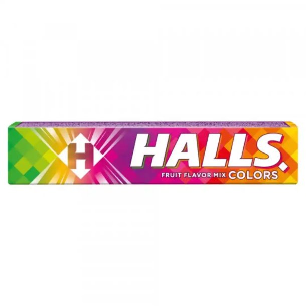 HALLS Halspastilles Colors Fruit Flavor Mix 33.5g