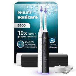 PHILIPS Sonicare El-tannb�rster 6500 Duo Pack Inkl. Reise-etuier