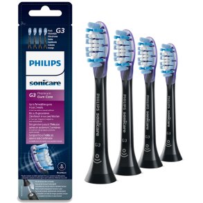PHILIPS Sonicare G3 Premium Gum Care 4 stk. Black