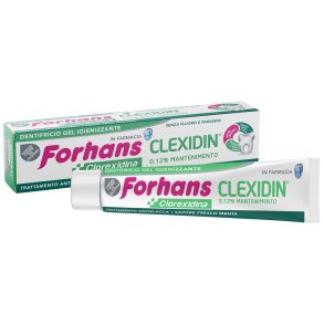 FORHANS Clexidin 0,12% � Antibakteriell Fluorfri tannpasta med klorheksidin (75 ml.)