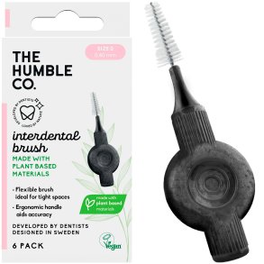 Humble Co. Plantebaserede Mellemrumsbrster 0.40 mm ISO 0 PINK