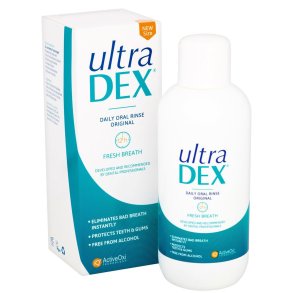 ULTRADEX Munvatten 1 ltr. Original Daily Oral Rinse Original Utan Smak