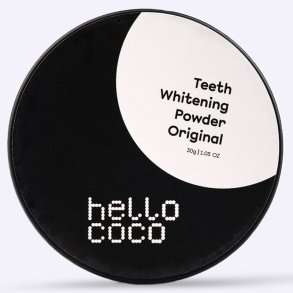 Whitening Zahnpasta Pulver HELLO COCO Teeth Whitening Powder Original 30g
