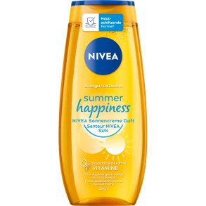 NIVEA Shower Gel Summer Happiness Shower Gel � Sonnenschein in der Flasche (250 ml.)