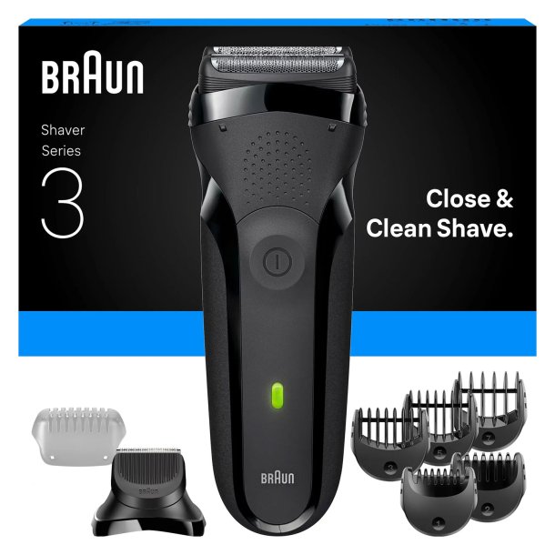 Braun Series 3 Shave &amp; Style 300BT � Barbering og trimming i én løsning