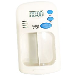Boîte à pilules avec fonction d'alarme - Rappel électronique de médicaments avec Timer et Alarm