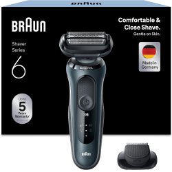 Braun Series 6 61-N1200s Sähköparranajokone – Tarkka parranajo maksimaalisella mukavuudella