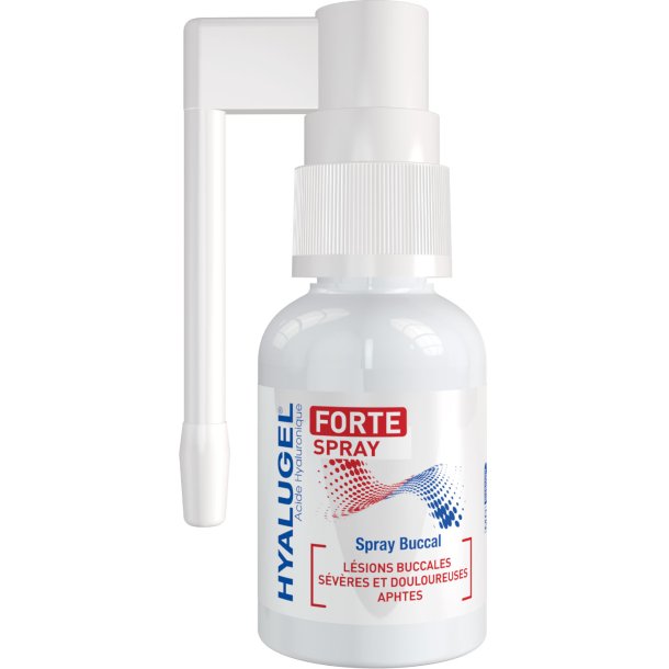 HYALUGEL Forte Spray � Intensieve verzorging bij aften, mondzweren en pijnlijke irritaties