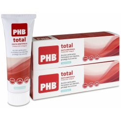 PHB Total Xylitol Tandpasta 2 x 75 ml � Complete bescherming voor het hele gezin