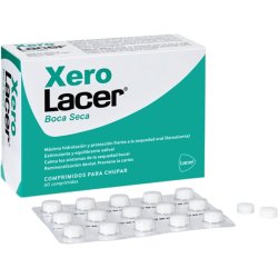 XeroLacer Xylitol Zuigtabletten tegen Droge Mond � 60 stuks.