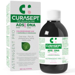 Chloorhexidine Monddouche 0.20 % CURASEPT ADS DNA Astringent Pro – 200 ml