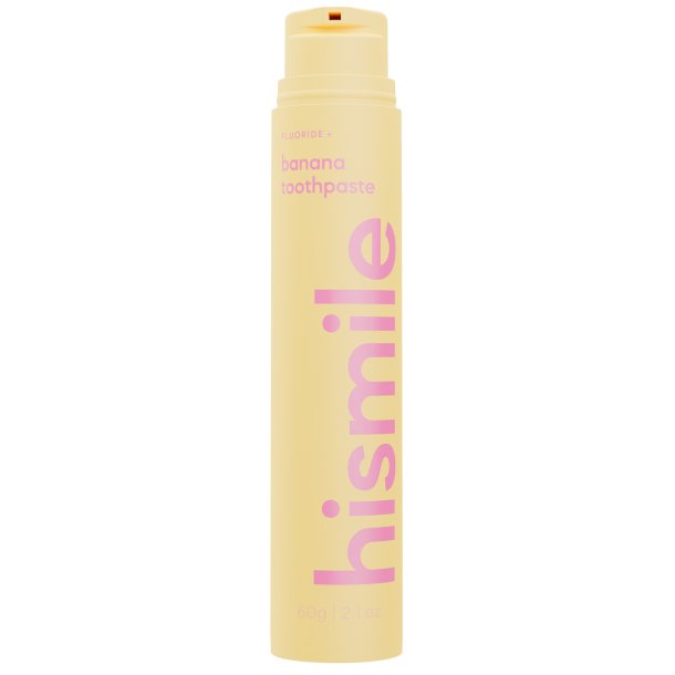 Hismile Banana Toothpaste � Fluor-Zahnpasta mit leckerem Bananengeschmack (60g)