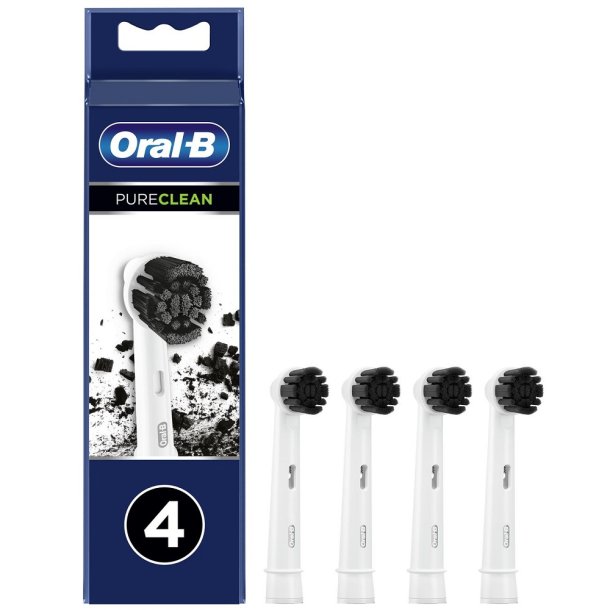 Oral-B PureClean Charcoal Brstehoder 4 stk.