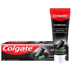 Colgate Charcoal Gentle Clean Tandpasta 120 g - Effektiv reng�ring med aktivt kul og frisk mintsmag
