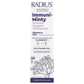 Naturlig Hydroxyapatit Tandpasta RADIUS Immuni-Minty Immune Support (71g)