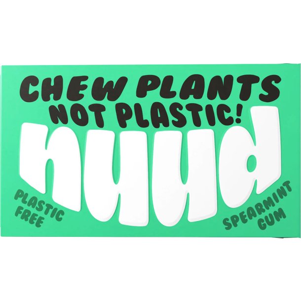 Nuud Spearmint Gum 20 g � Plastfrit tyggegummi med frisk spearmint og xylitol